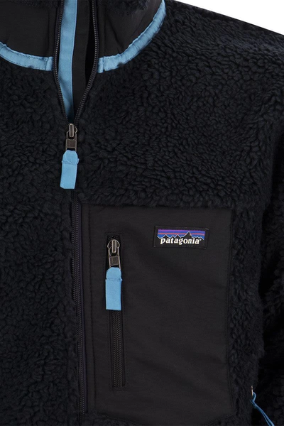 Shop Patagonia Classic Retro - X Fleece Jacket In Dark Blue