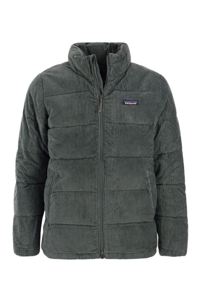 Shop Patagonia Corduroy Jacket In Grey