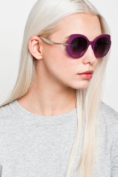 Shop Caroline Abram Sunglasses In Nd