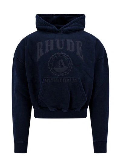 Shop Rhude Sweatshirt In Black