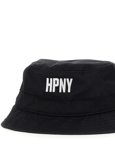 Shop Heron Preston "hpny" Fisherman   Hat In Black