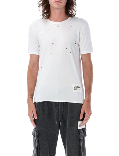 Shop Dolce & Gabbana Tshirt Broken In White