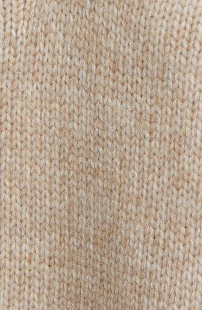 Shop Topshop Crop Sweater In Stone