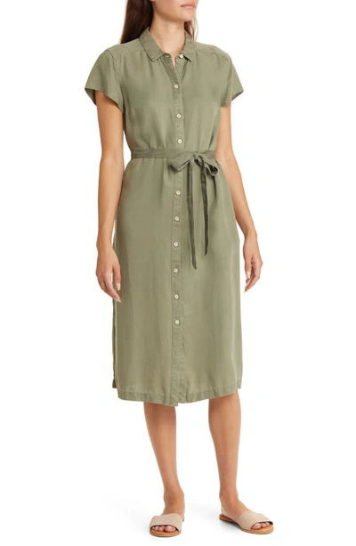 Tommy Bahama Mission Beach Midi Shirtdress In Tea Leaf