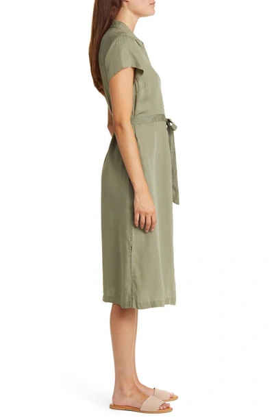 Tommy Bahama Mission Beach Midi Shirtdress In Tea Leaf