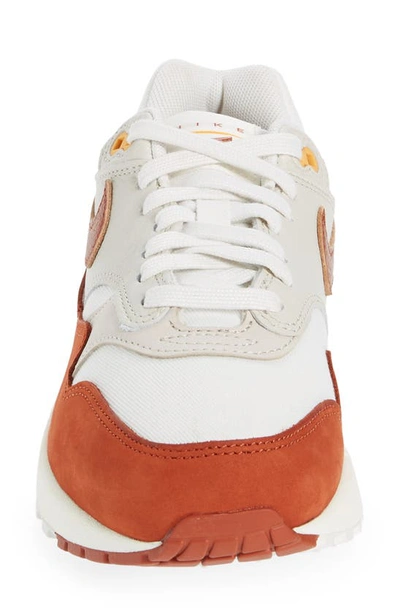 Nike Air Max 1 Lx Sneaker In Sail/rugged Orange-lt Orewood Brn-sundial |  ModeSens