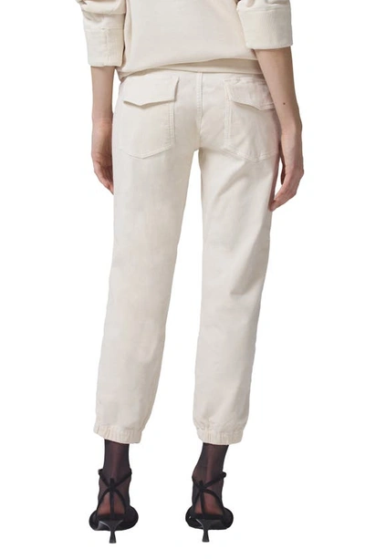 Shop Citizens Of Humanity Agni Crop Corduroy Utility Pants In Canvas