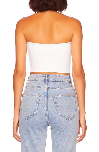 Susana Monaco Essential Crop Tube Top In Sugar