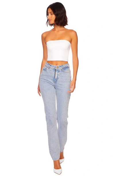 Susana Monaco Essential Crop Tube Top In Sugar