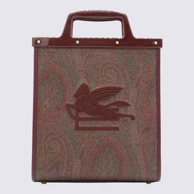 Shop Etro Multicolour Paisley Medium Love Trotter Bag