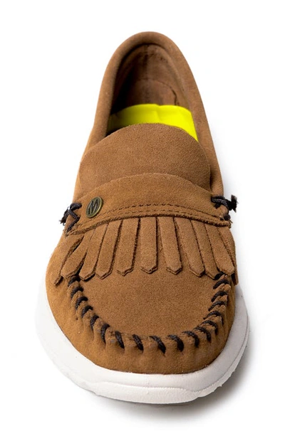 Minnetonka Kylee Kilty Slip-on Sneaker In Dusty Brown