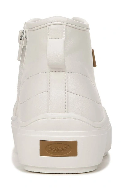 Shop Dr. Scholl's Time Off High Top Sneaker In White