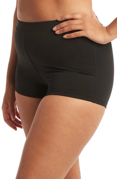 Sea Level The Katie Boyleg Swim Shorts In Black
