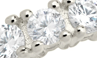 Shop Sterling Forever Rowan Cubic Zirconia Ring In Silver