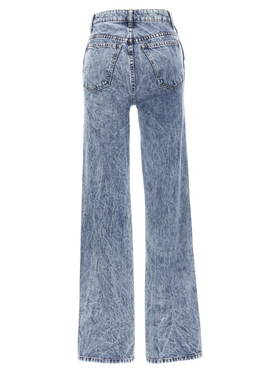 Shop Khaite 'danielle' Jeans In Blue