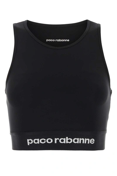 Shop Paco Rabanne Shirts In Black
