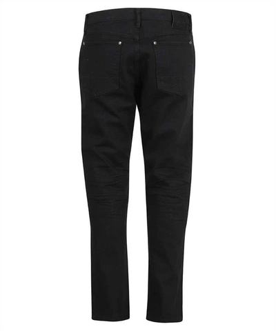 Shop Tom Ford Tapered Fit Jeans In Black