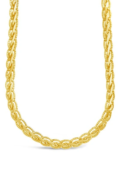 Shop Sterling Forever Larissa Chain Necklace In Gold
