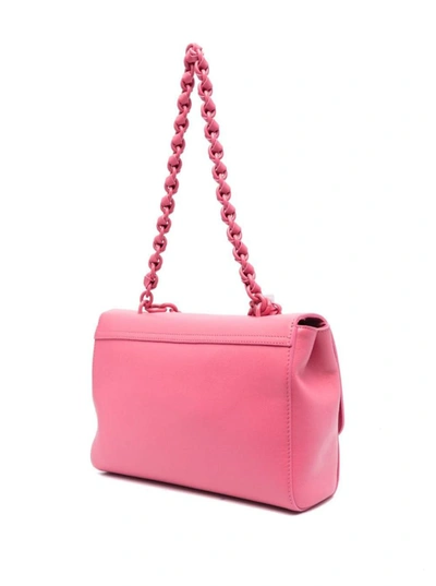 Shop Mulberry Medium Lily Top Handle Micro Classic In Pink