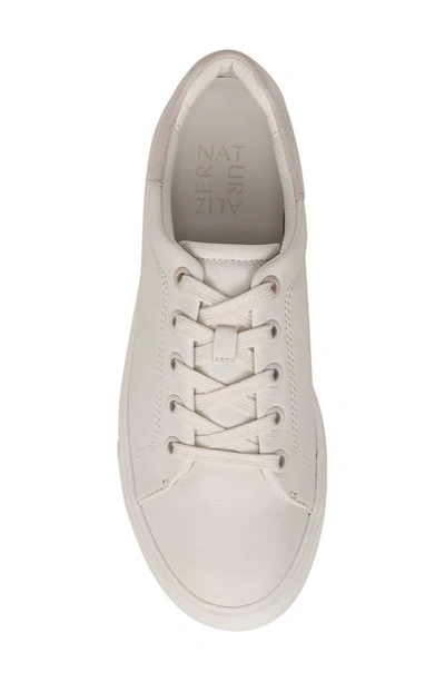 Shop Naturalizer Morrison 2.0 Sneaker In Warm White Leather