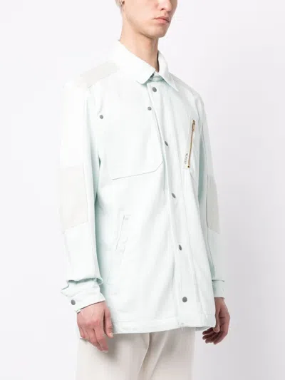 Objects Iv Life Multi-pocket Shirt Jacket In Blue