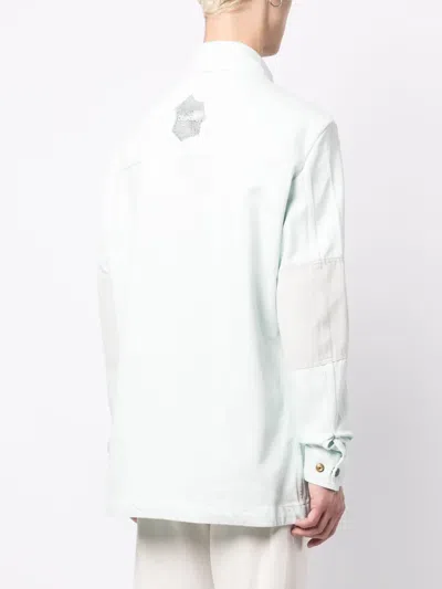 Objects Iv Life Multi-pocket Shirt Jacket In Blue