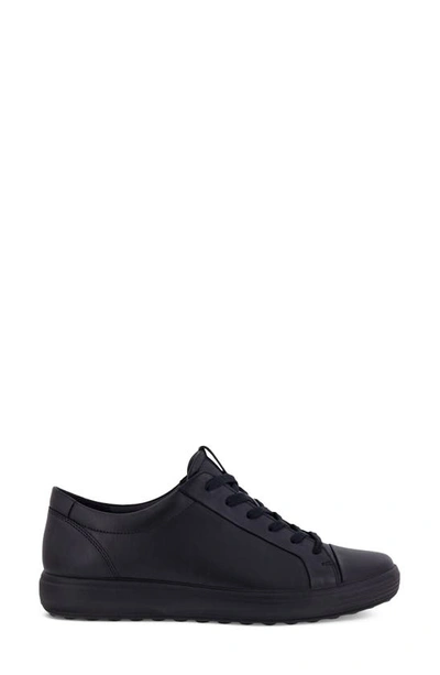 Shop Ecco Soft 7 Mono 2.0 Sneaker In Black/ Black Leather