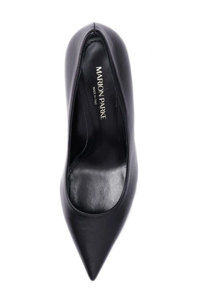 Shop Marion Parke Classic Pointed Toe Pump In Black