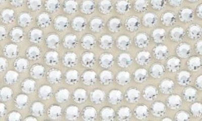 Coperni Mini Swipe Crystal Embellished Bag In Beige