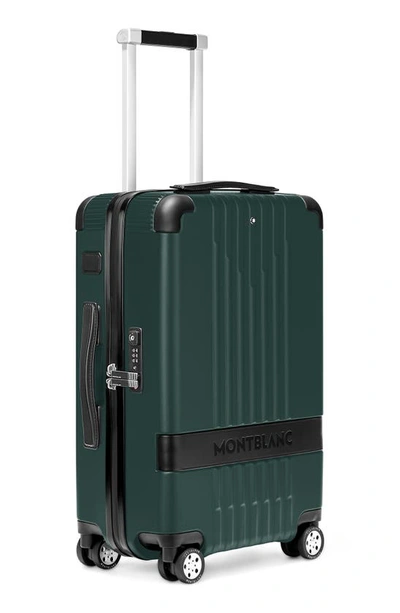 Shop Montblanc My4810 Cabin Compact Trolley Carry-on Suitcase In Green