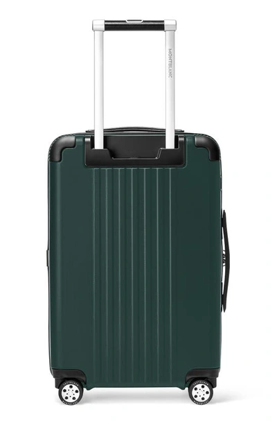 Shop Montblanc My4810 Cabin Compact Trolley Carry-on Suitcase In Green