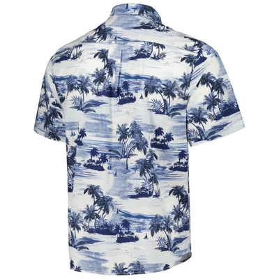 Tommy Bahama Royal Chicago Cubs Tropical Horizons Button-up Shirt
