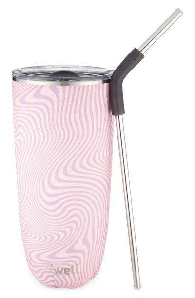 Shop S'well Lavender Swirl 24-ounce Tumbler With Straw
