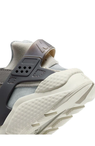 Shop Nike Air Huarache Sneaker In Smoke Grey/ Iron Grey