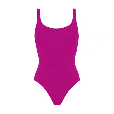 Shop Eres Asia One-piece Swimsuit In Sunset