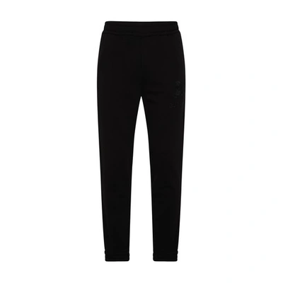 Shop Burberry Tywall Jogging Pants In Black