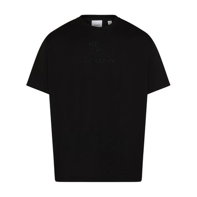 Shop Burberry Tempah Polo Shirt In Black