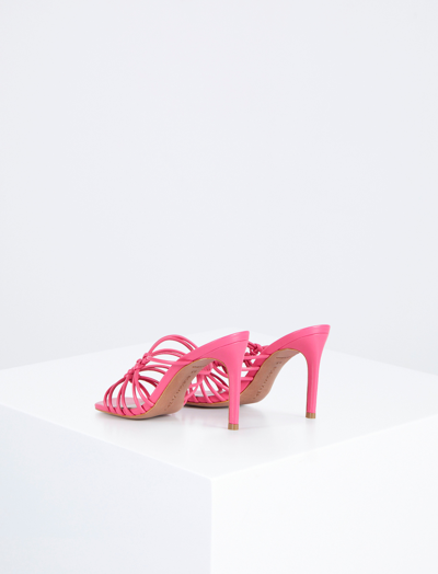 Shop Bcbgmaxazria Allie Sandal Heel In Fuschia/pink