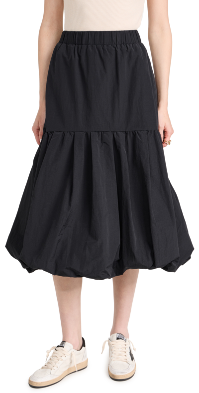 Shop Sea Macie Windbreaker Bubble Skirt Black Xxs