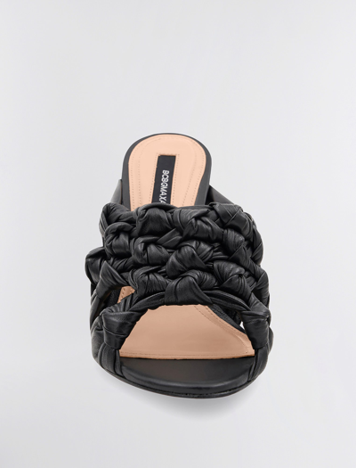 Shop Bcbgmaxazria Dori Sandal Heel In Black