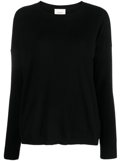 Lisa Yang 'dea Cashmere Crewneck Pul In Black