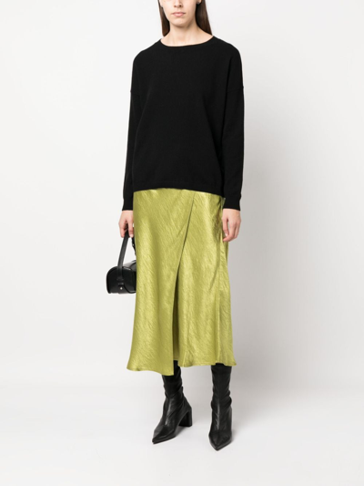 Lisa Yang 'dea Cashmere Crewneck Pul In Black