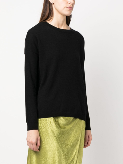Lisa Yang 'dea Cashmere Crewneck Pul In Black
