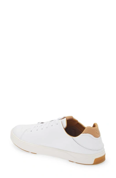 Shop Olukai Lae‘ahi Li ‘ili Convertible Low Top Sneaker In Bright White / Bright White