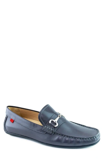 Shop Marc Joseph New York Wall Street Bit Loafer Driving Shoe In Grey Napa