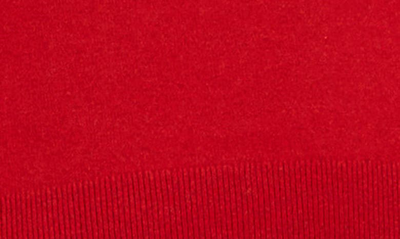 Vince Wool Blend V Neck Sweater In Sangria