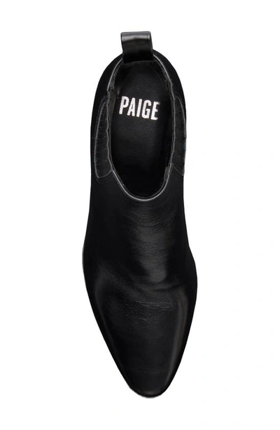 Shop Paige Ryan Chelsea Boot In Black
