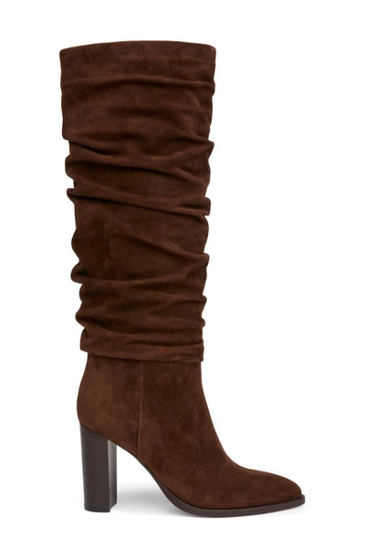 Shop Paige Shiloh Slouch Boot In Chocolate