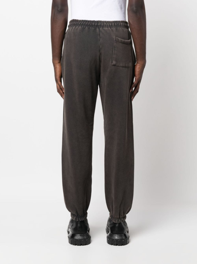 Entire Studios Organic Cotton Track Pants In Black