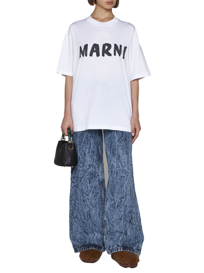 Shop Marni Jeans In Royal